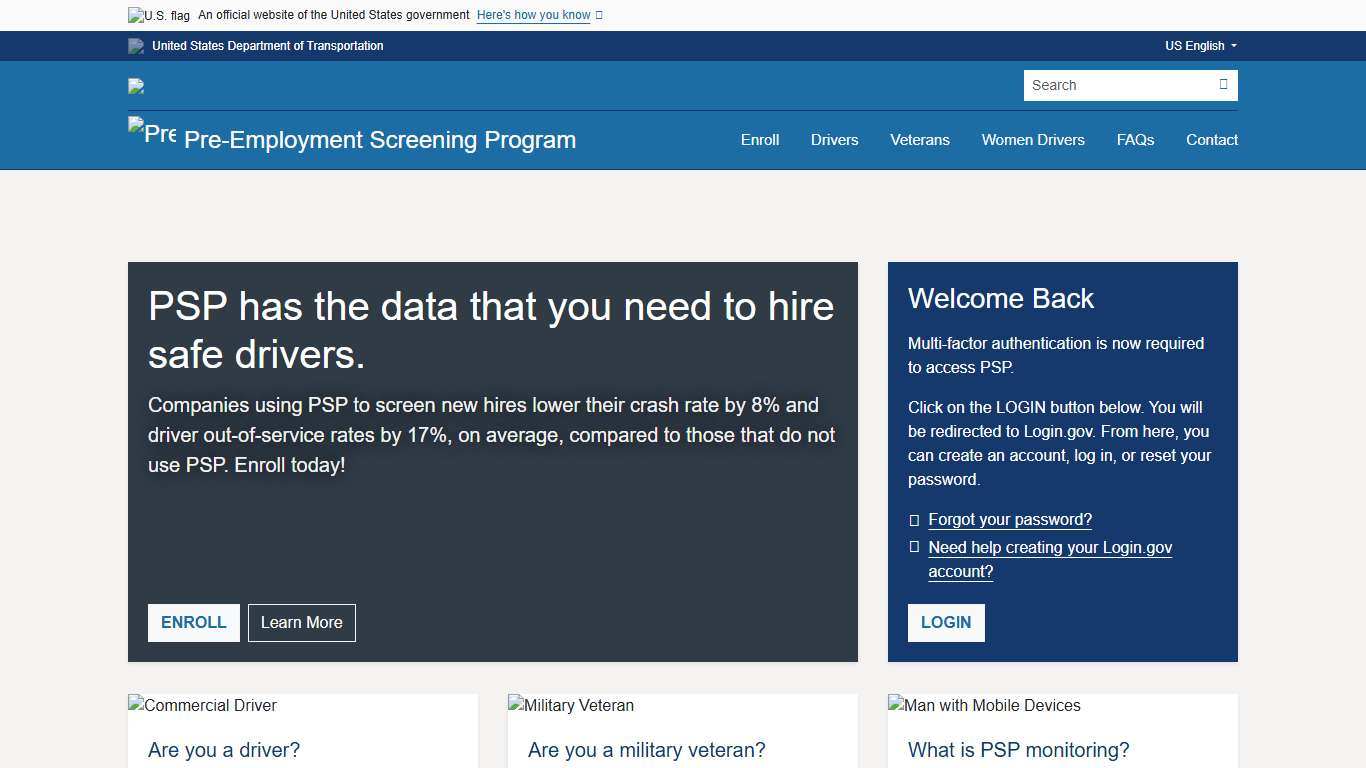 Pre-Employment Screening Program